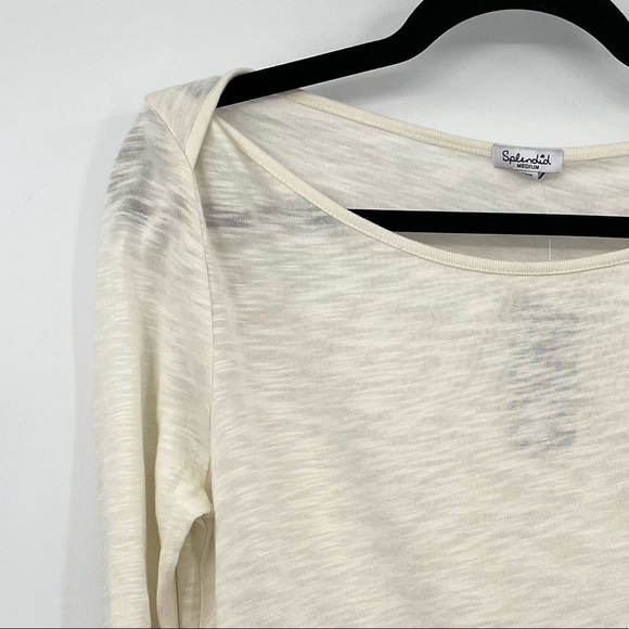 NEW! Splendid Off White Shirt - Picture 5 of 12